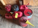 7 gas cans