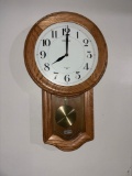 Lamp & Grandfather clock