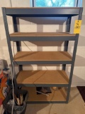Metal shop shelf 5ftTx3ftWx16inD