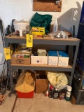 Contents on top or within shelf