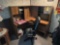 Corner Office Desk, Office Chair, & Remaining Contents