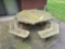 Octagonal Wooden Outdoor Picnic Table
