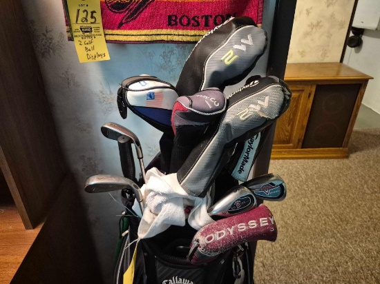 Callaway Golf Bag & Left Handed Golf Club Set