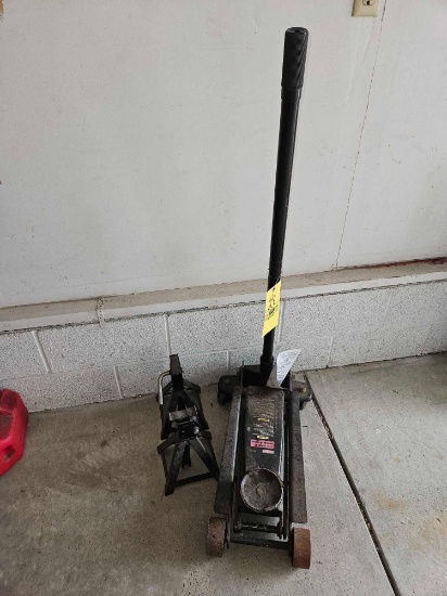 Craftsman 3-Ton Floor Jack & (2) 2.25 Ton Jack Stands