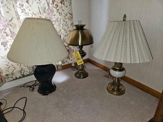 3 Table Lamps