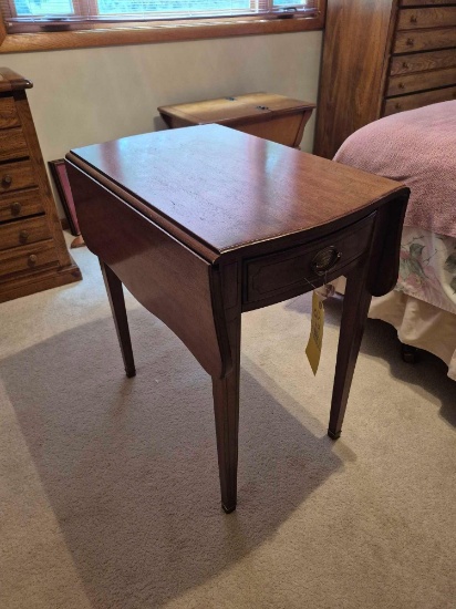 Oak Drop Leaf Stand