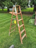 Werner 6 Ft. Wooden Ladder