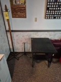 Hall Tree, Small Guitar Stand, & Wooden Stand
