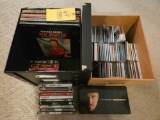 Assortment of Records, CDs, & DVDs
