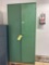 Green Two Door Cabinet, Hardware, Fluids,Electrical,Door Hinges