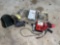 Schumacher 1.5 Maintainer , Vise Grips ,Pneumatic Chisel, Vacuum Pump, Respirator ,Auto Meter