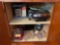 weather station, waffle maker, george foreman grill, compact monocular, hand weights, plate,