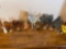 assorted animal figurines