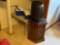 end table, ifd purifier, shower seat, lunch coolers