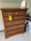 bassett five drawer chest