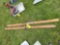 pair ant wood skis