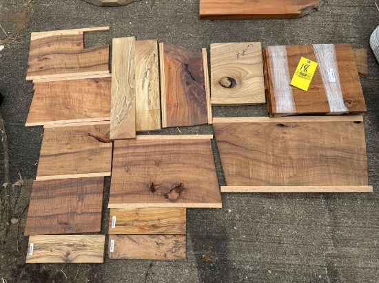 assorted craft figures wood