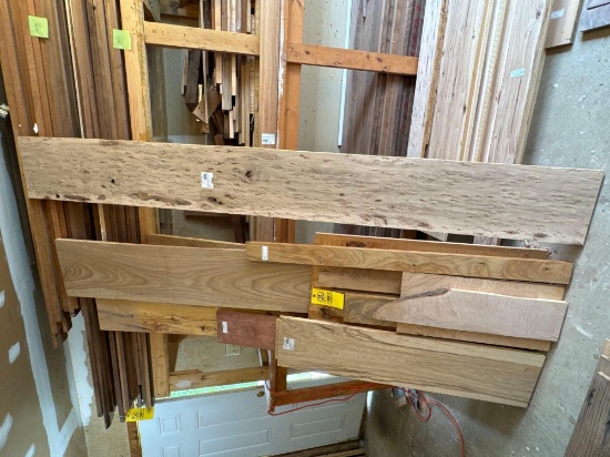 exotic hardwood lot up to 95in long