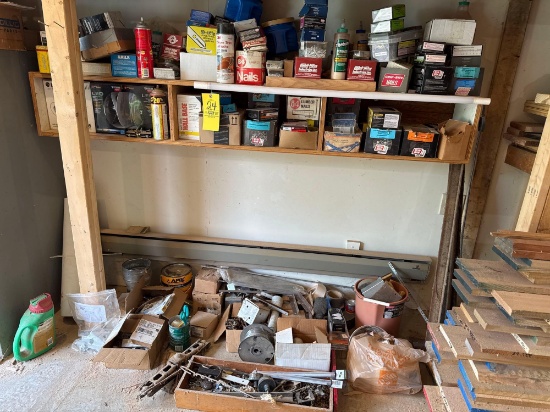 large lot of assorted hardware