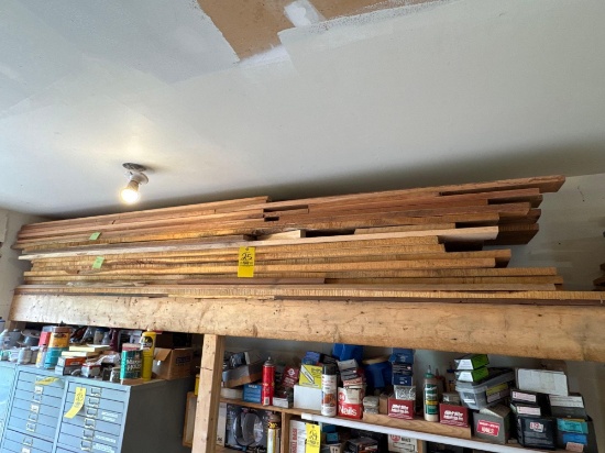 pile of Cherry and Maple lumber