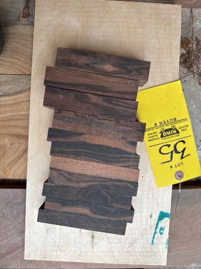 11pcs unknown figured turning blanks