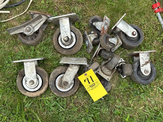 assorted casters