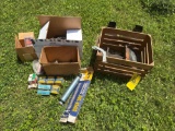 misc 57 Chevy parts Inc. shock absorber, wire harness, vents, wheel cylinder repair kits, window