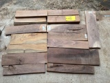 15 Walnut figured and crotch figured boards