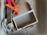 basin tubs, scoop, hardware, brackets, nails, etc