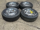 (4) Goodyear Eagle GTII Tires