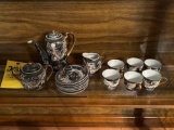 Occupied Japan Hand painted tea set