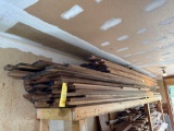 nice assorted lot of cherry and Walnut lumber - top shelf