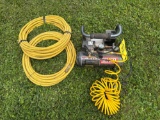 Senco mini air compressor with two extra 3/8in hoses