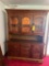 Lighted Pine Hutch