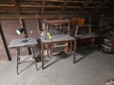 Desk, End Stand, Ornate Table