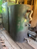 Oil F.A. furnace with fuel oil tank