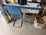Porcelain Top Table W/3 Chairs