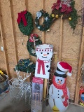Snowman Blow Mold, Lights, Christmas Decor