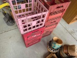 Plastic Milk Crates
