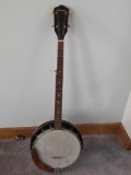 Silvertone Banjo H802L 1950's In Case