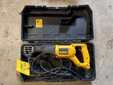 DeWalt Corded Sawzall in Case with Blades