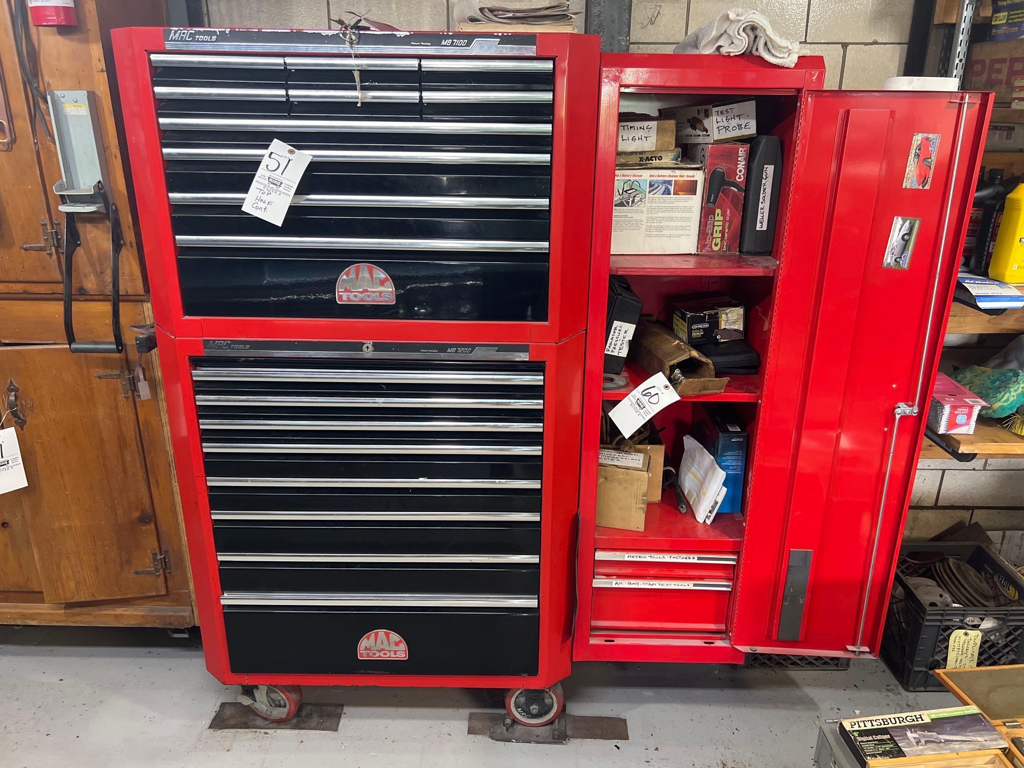 Mac Tools MB7100 MB7200 Toolbox | Proxibid