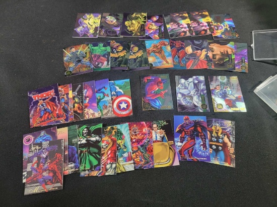 1994 1995 Flair Marvel Universe Insert Cards Spider-Man Thor | Online ...