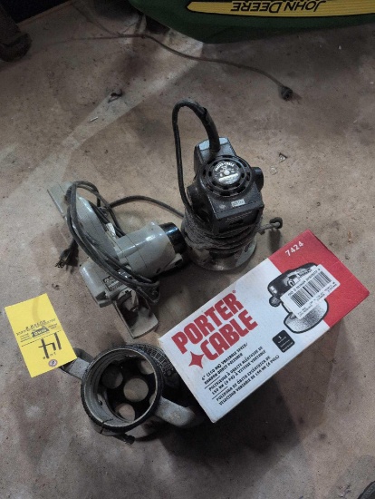 Rockwell porta plane, Porter cable Router with guide, 6