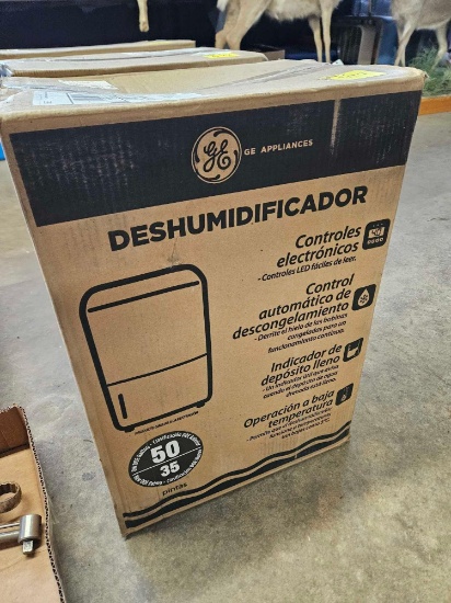 GE dehumidifier, new