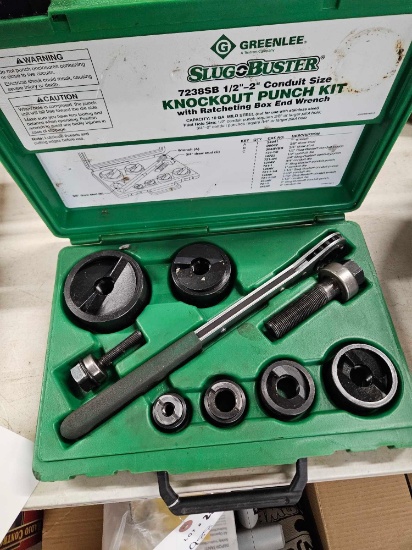 Greenlee knockout set