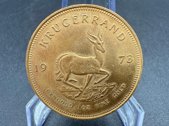 1973 Gold 1 oz. .999 Gold South Africa Krugerrand