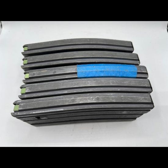 Colt and Center Industries AR-15/M4 5.56MM Metal Magazines - Green ...