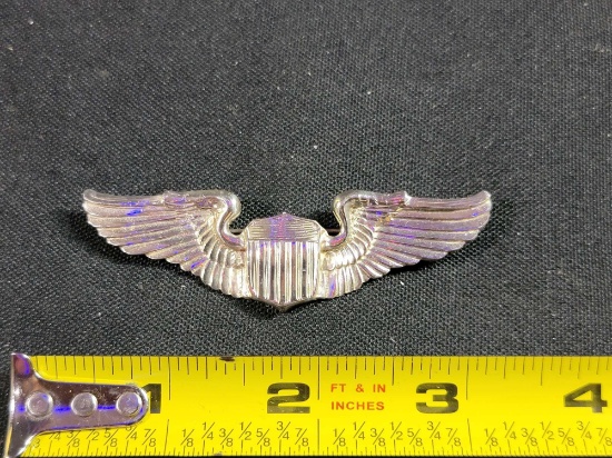 WWII US Army Air Corps Force Pilot Amcraft Sterling Wings | Art ...