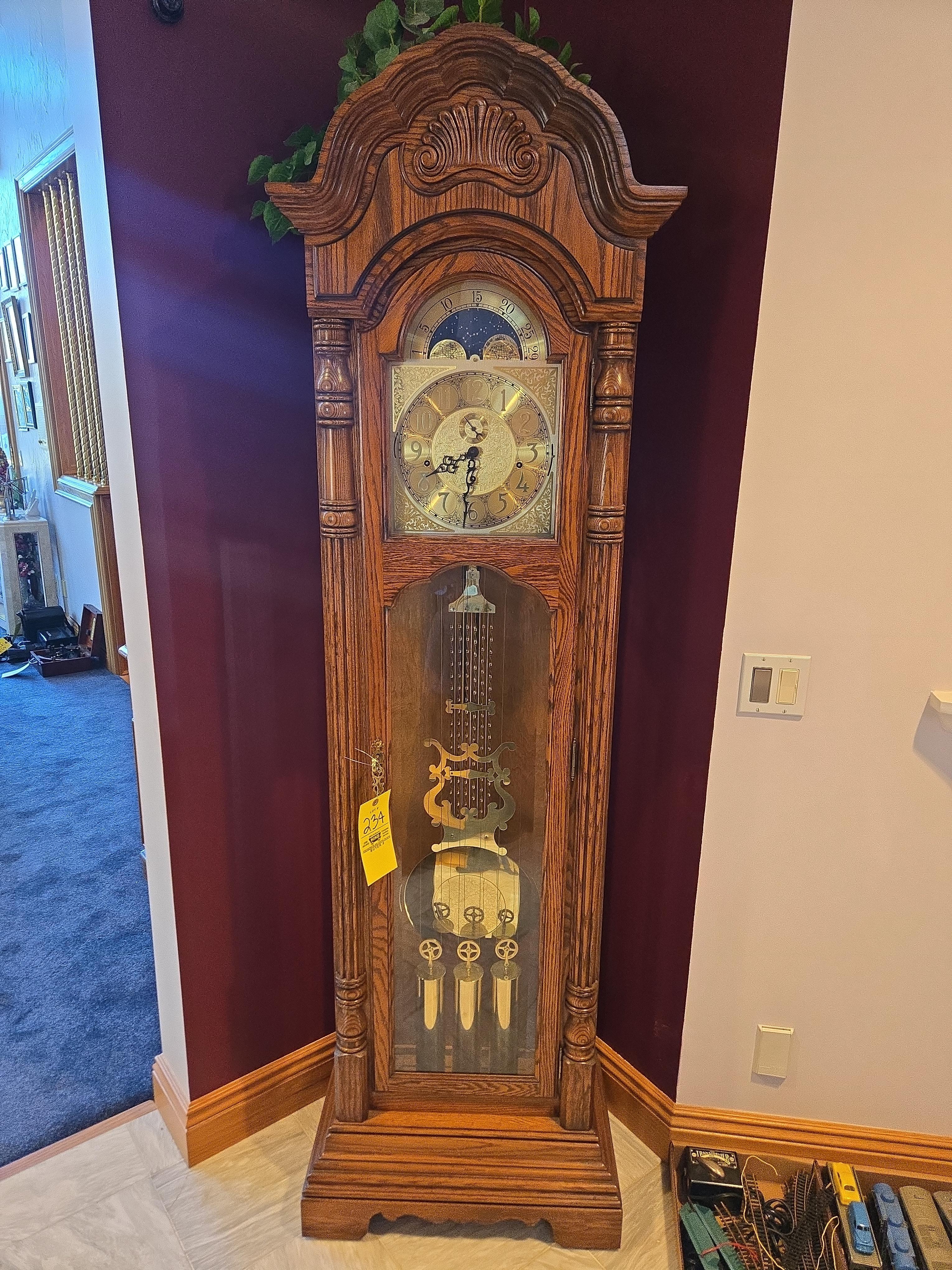 Sligh Model 0825-1-AB 30-Day Grandfather Clock | Proxibid